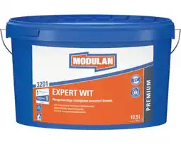 Hornbach MODULAN 3201 Expert wit muurverf 12,5 l aanbieding