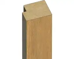 Hornbach Universele eindlijst voor roomdivider Saragossa eiken 2800x28x22 mm aanbieding