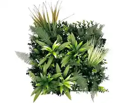 Hornbach Wandpaneel Kunsthaag Fire 38x38 cm aanbieding