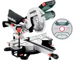 Hornbach METABO Afkortzaag KGS 216 M Set aanbieding