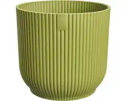 Hornbach ELHO Bloempot Vibes Kunststof groen Ø 18 cm H 16,8 cm aanbieding