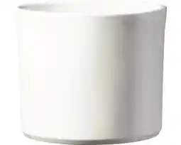 Hornbach SOENDGEN Bloempot Miami Keramiek wit Ø 20 cm H 17 cm aanbieding