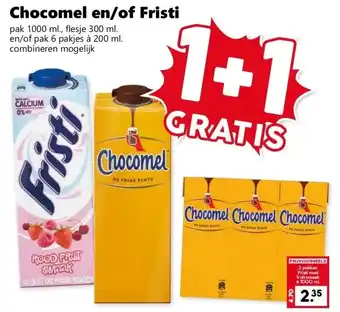 Chocomel en/of Fristi