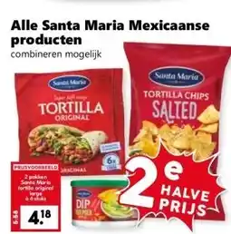 CoopCompact Alle Santa Maria Mexicaanse producten aanbieding