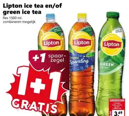 CoopCompact Lipton ice tea en/of green ice tea aanbieding