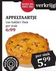 CoopCompact APPELTAARTJE aanbieding