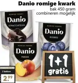 Coop Danio romige kwark aanbieding