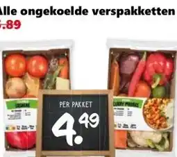 Coop Alle ongekoelde verspakketten aanbieding