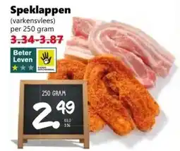 Coop Speklappen aanbieding