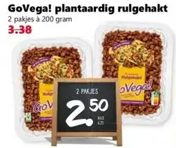Coop GoVega! plantaardig rulgehakt aanbieding