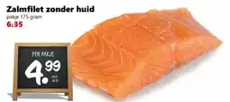 Coop Zalmfilet zonder huid aanbieding