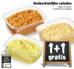 Coop Ambachtelijke salades aanbieding