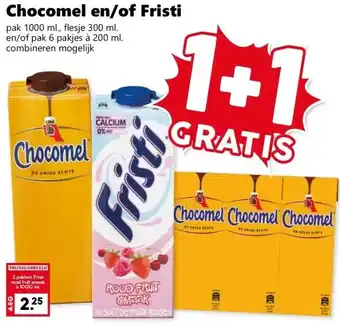 Chocomel en/of Fristi