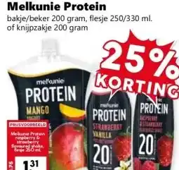 Coop Melkunie Protein aanbieding