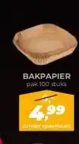 Coop BAKPAPIER aanbieding