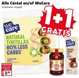 Coop Alle Céréal en/of WeCare aanbieding