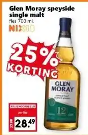 Coop Glen Moray speyside single malt aanbieding
