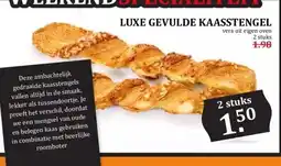 Coop LUXE GEVULDE KAASSTENGEL aanbieding