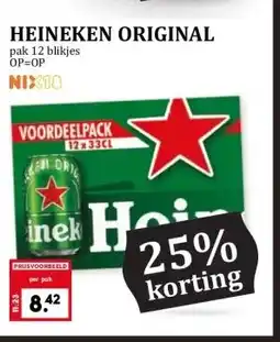 Coop HEINEKEN ORIGINAL aanbieding