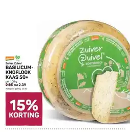 Ekoplaza BASILICUM-KNOFLOOK KAAS 50+ aanbieding
