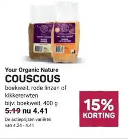 Ekoplaza COUSCOUS aanbieding
