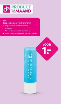 DA DA Lippenbalsem hydraterend aanbieding