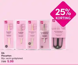 DA DA Pincetten aanbieding