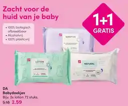 DA DA Babydoekjes aanbieding