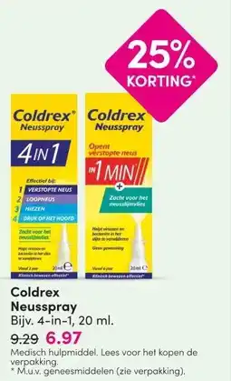 DA Coldrex Neusspray aanbieding