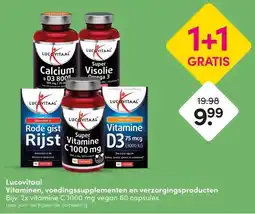 DA Lucovitaal Vitaminen, voedingssupplementen en verzorgingsproducten aanbieding