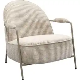 Budget Home Store Fauteuil Emmi Sand aanbieding