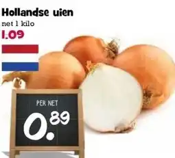 Boon`s Markt Hollandse uien aanbieding