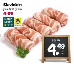 Boon`s Markt Slavinken aanbieding