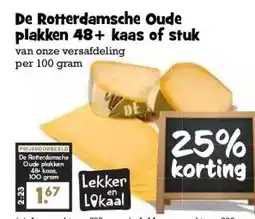 Boon`s Markt De Rotterdamsche Oude plakken 48+ kaas of stuk aanbieding