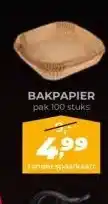 Boon`s Markt BAKPAPIER aanbieding