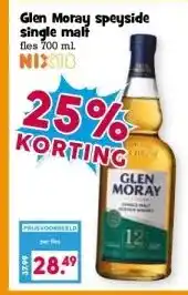 Boon`s Markt Glen Moray speyside single malt aanbieding