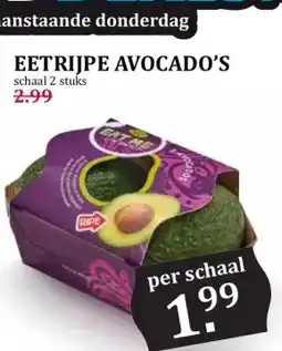 Boon`s Markt EETRIJPE AVOCADO'S aanbieding