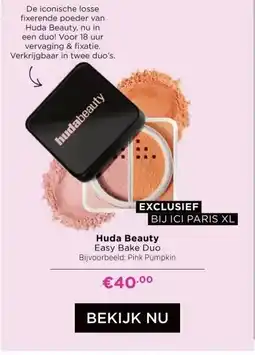 ICI Paris XL Huda Beauty aanbieding