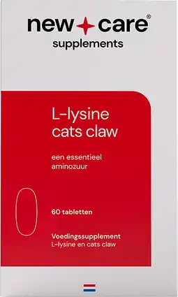 Etos NewCare L-Lysine Cats Claw Tabletten 60 stuks aanbieding