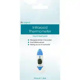 Etos Dr. Original Infrarood Oor En Voorhoofdthermometer aanbieding