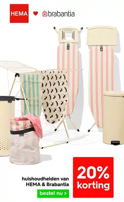 HEMA Huishoudhelden van Hema & Brabantia aanbieding
