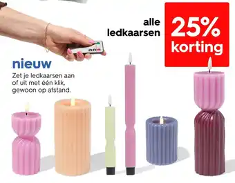 HEMA Alle Ledkaarsen aanbieding