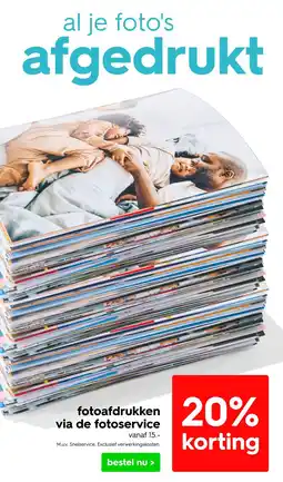 HEMA fotoafdrukken via de fotoservice aanbieding