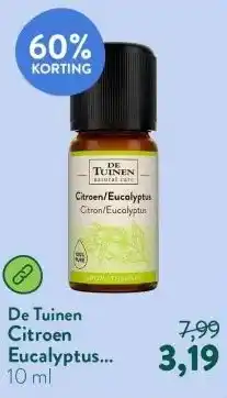 Holland & Barrett Citroen Eucalyptus Essentiële Olie aanbieding