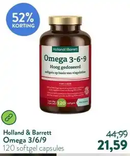 Holland & Barrett Omega 3/6/9 aanbieding