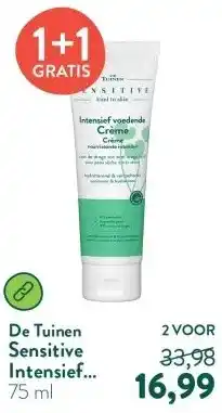 Holland & Barrett Sensitive Intensief Voedende Crème aanbieding