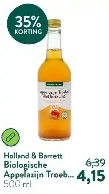 Holland & Barrett Biologische Appelazijn Troebel Kurkuma aanbieding