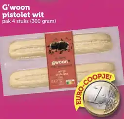 Coop G'woor pistolet wit aanbieding