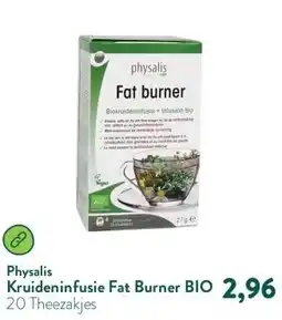 Holland & Barrett Kruideninfusie Fat Burner BIO aanbieding