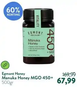 Holland & Barrett Manuka Honey MGO 450+ aanbieding